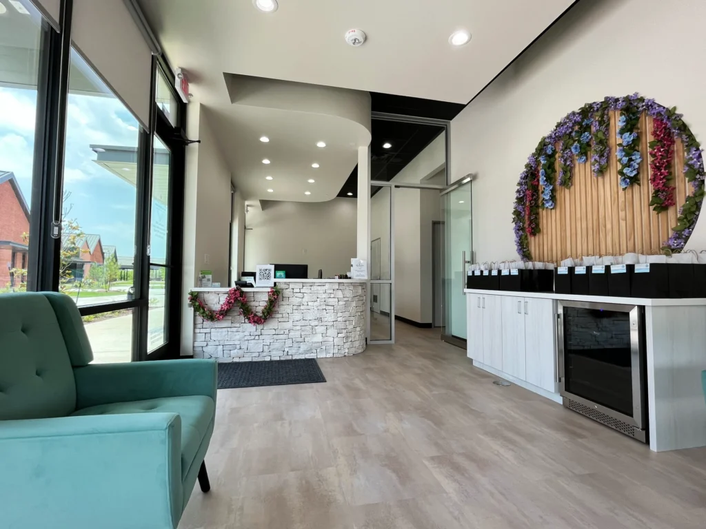 Front desk area at Green Meadows Dental Connection